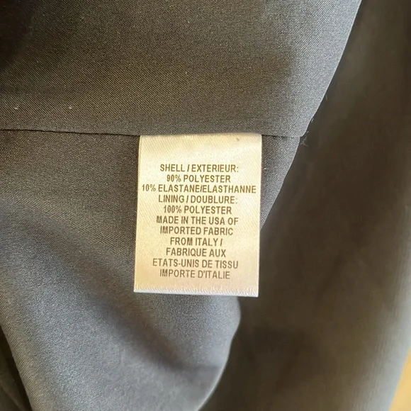 EUC Milly dress off/at the edge of the shoulder flutter sleeve in steel grey - Picture 9 of 11